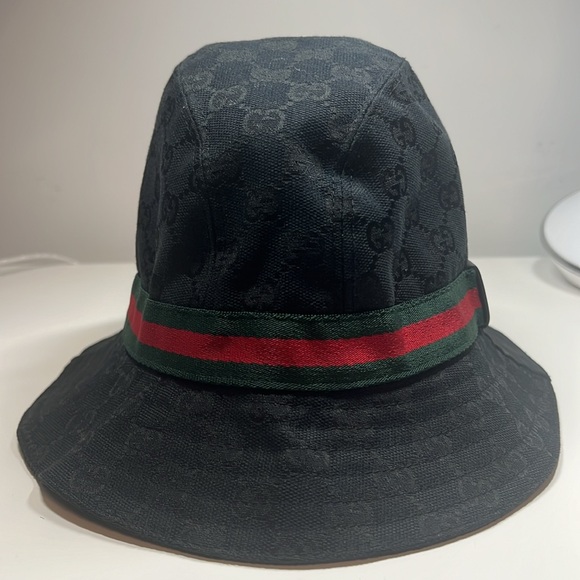 Gucci black hat, size xl / new - Picture 3 of 11